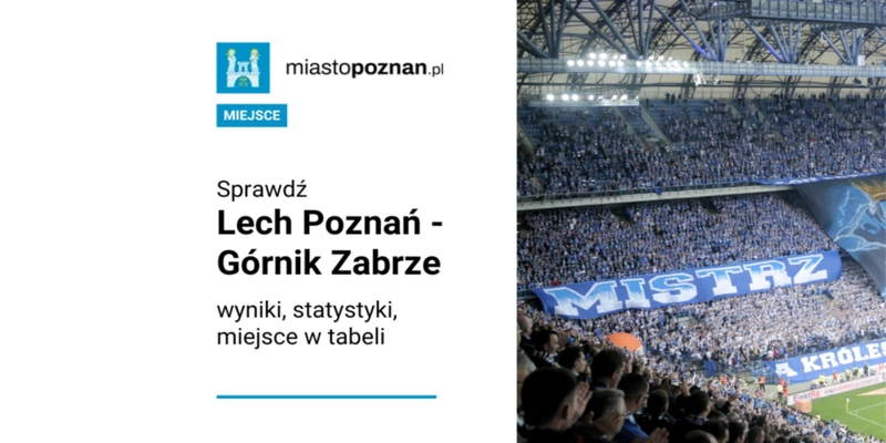 Lech Poznań - Górnik Zabrze